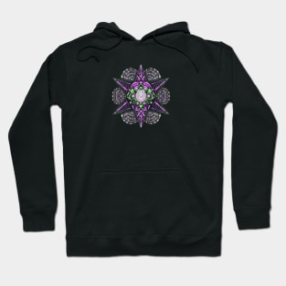 Psychedelic Linework Mandala Hoodie